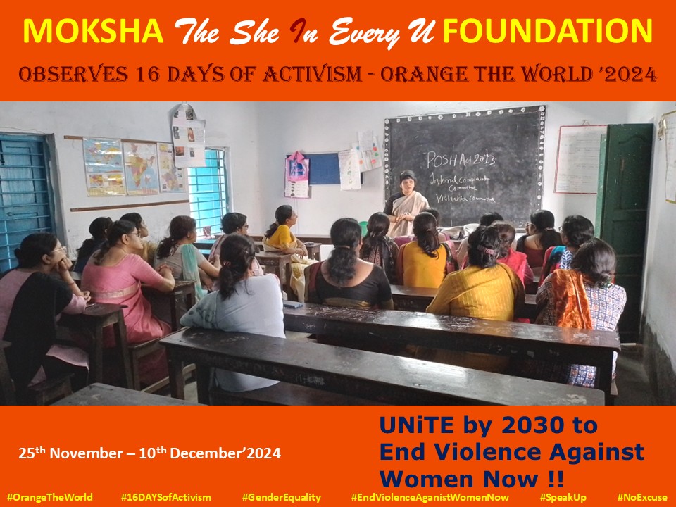 POSH Workshop as part of #OrangeTheWorld #UNWomen