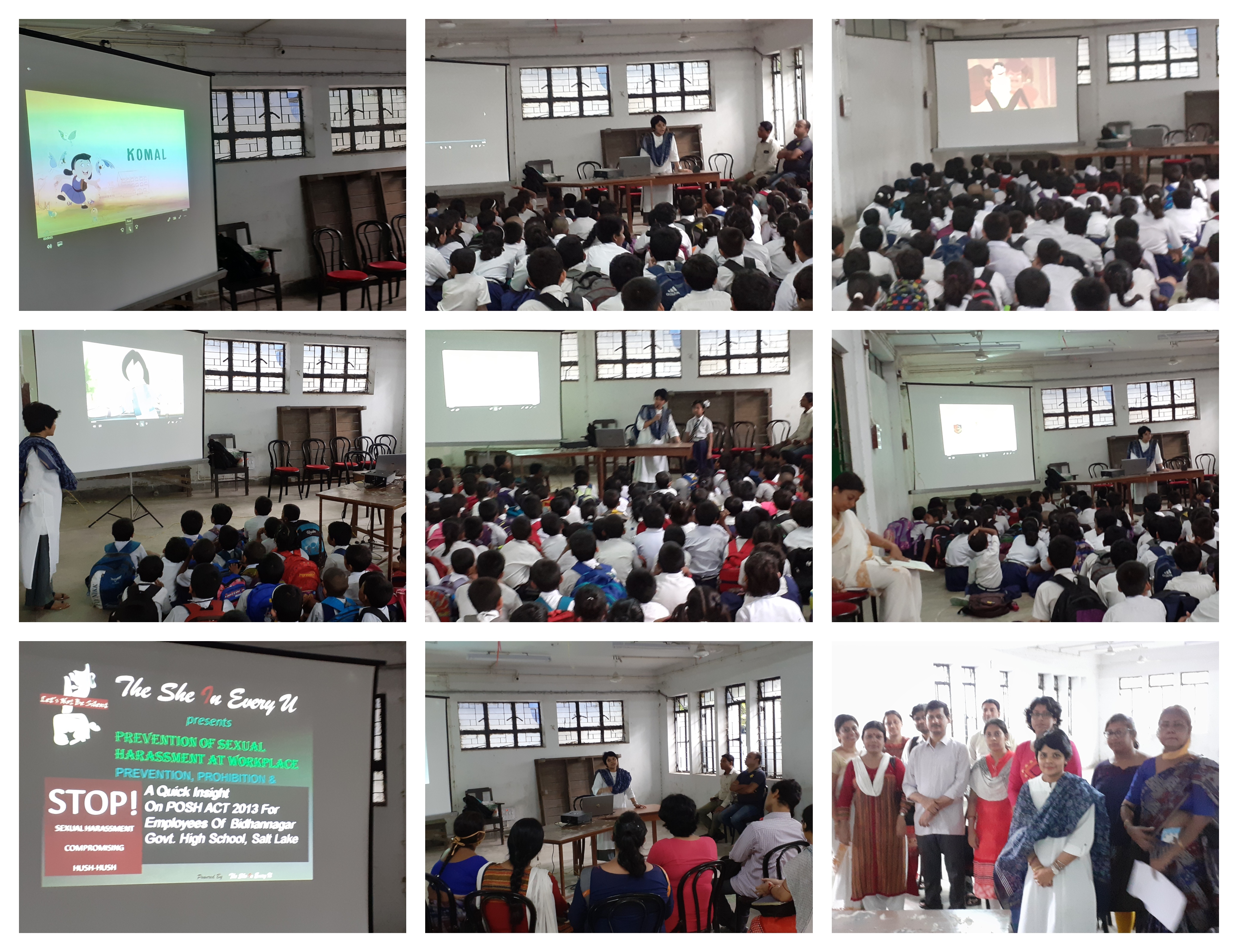 POCSO & POSH Workshop at Bidhannagar Govt. High School, Bidhannagar