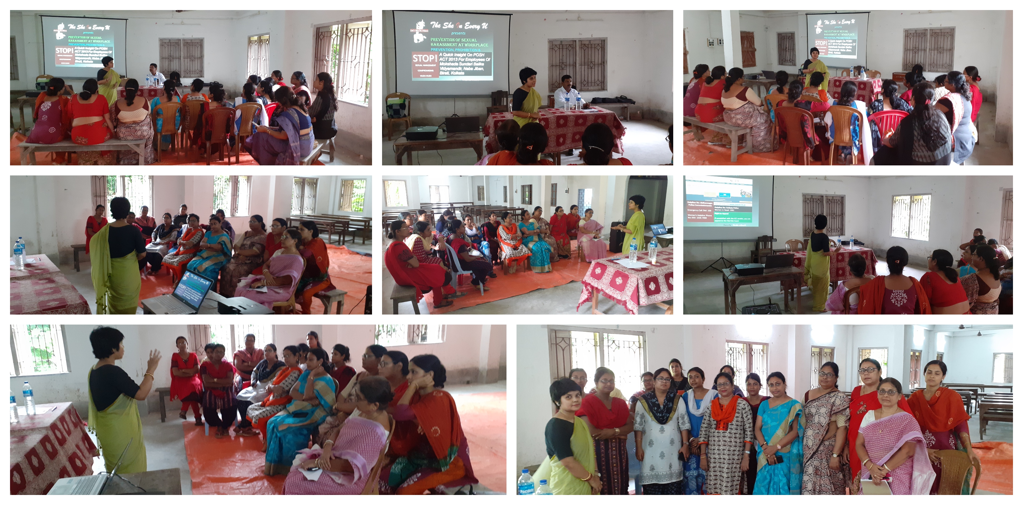 POSH Workshop at Mokshada Sundari Balika Vidya Mandir , Birati