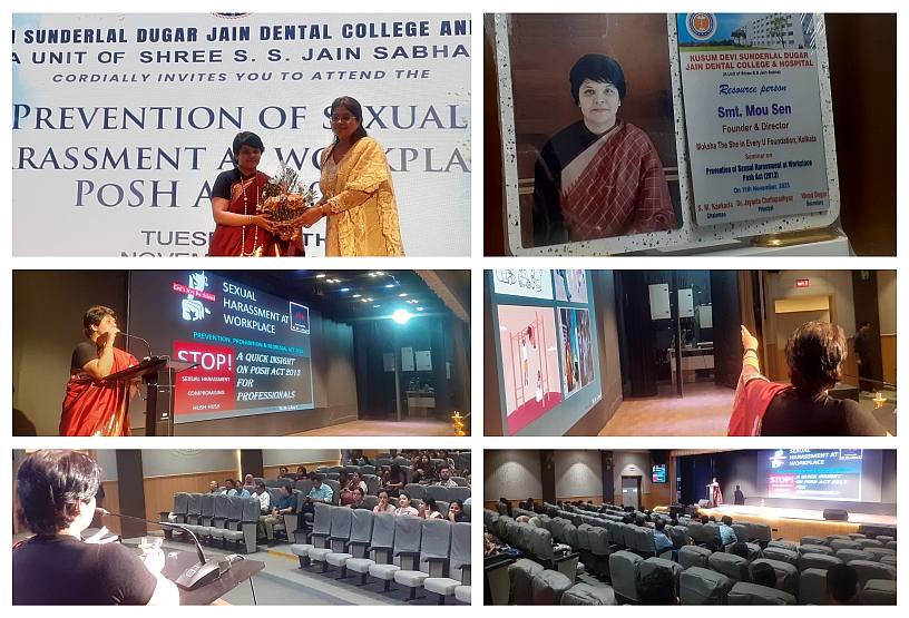 Mou Sen Activist, PoSH, GenderSensitization, Awareness session, Doctors, Nurses, Healthcare Professionals, PoSH Trainer, POSH Consultant, Kolakta, India, West Bengal, Newtown, Saltlake, The She in Every U